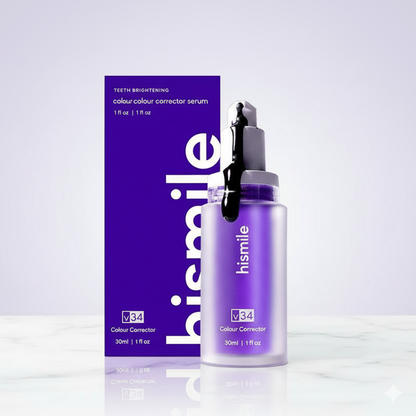 V34 Tooth Tint — Color-Correcting Whitening Gel (30 ml) | Gadget 4U